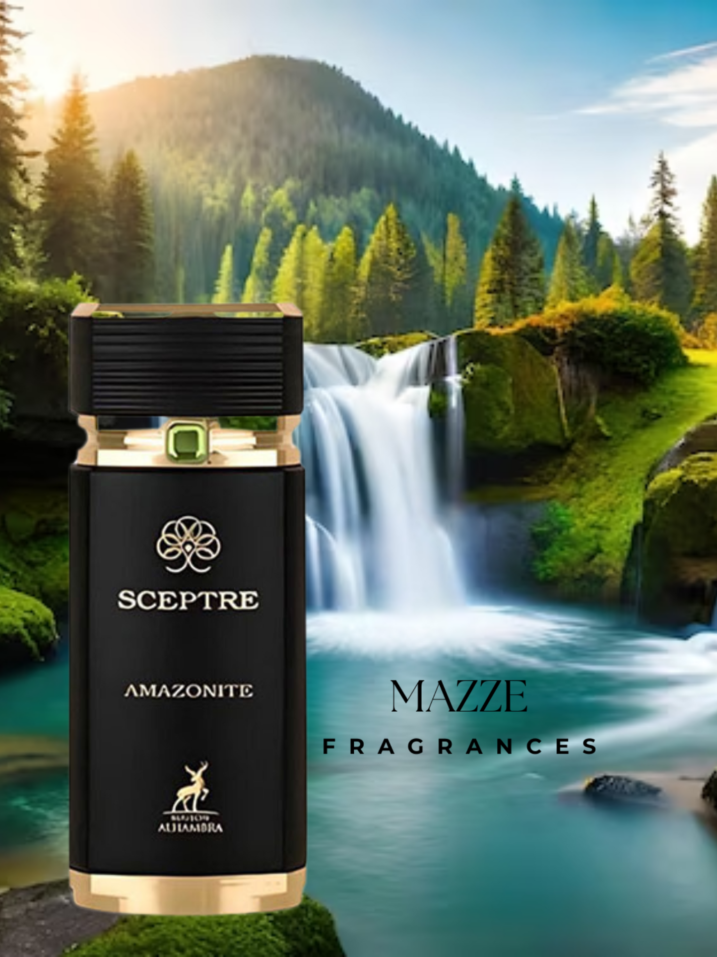 Sceptre Amazonite by Maison Alhambra 100 ml 3.4 oz Eau De Parfum (Inspired by Bvlgari Le Gemme Falkar)