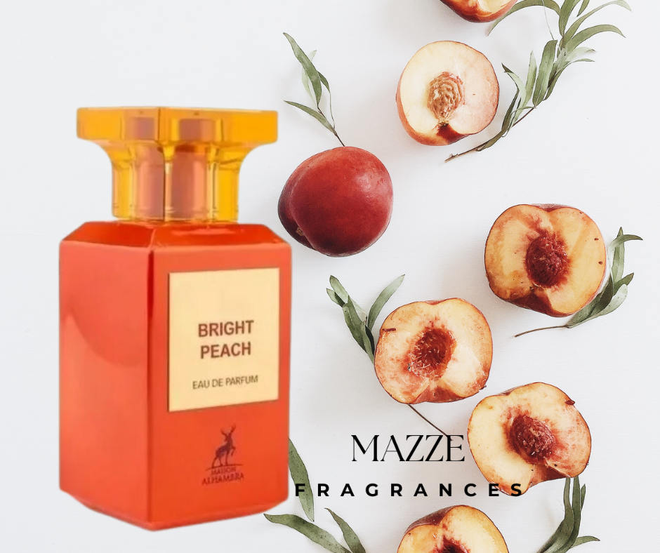 Bright Peach Eau De Parfum By Maison Alhambra 80 ml 2.7 oz (Inspired By Bitter Peach By Tom Ford)