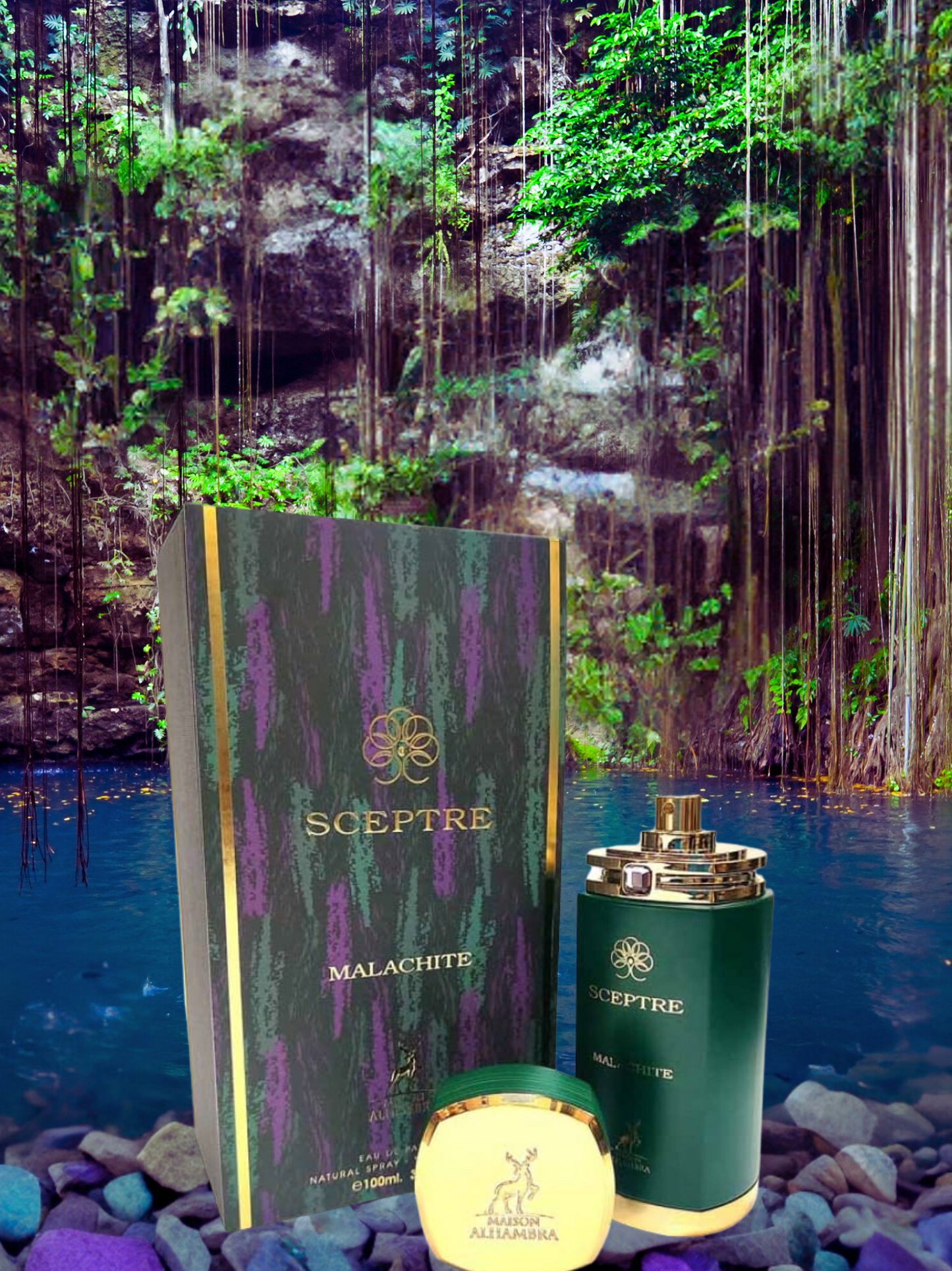 Sceptre Malachite (Inspired by Bvlgari - Le Gemme Kobraa) Eau De Parfum By Maison Alhambra 100ml 3.4 oz