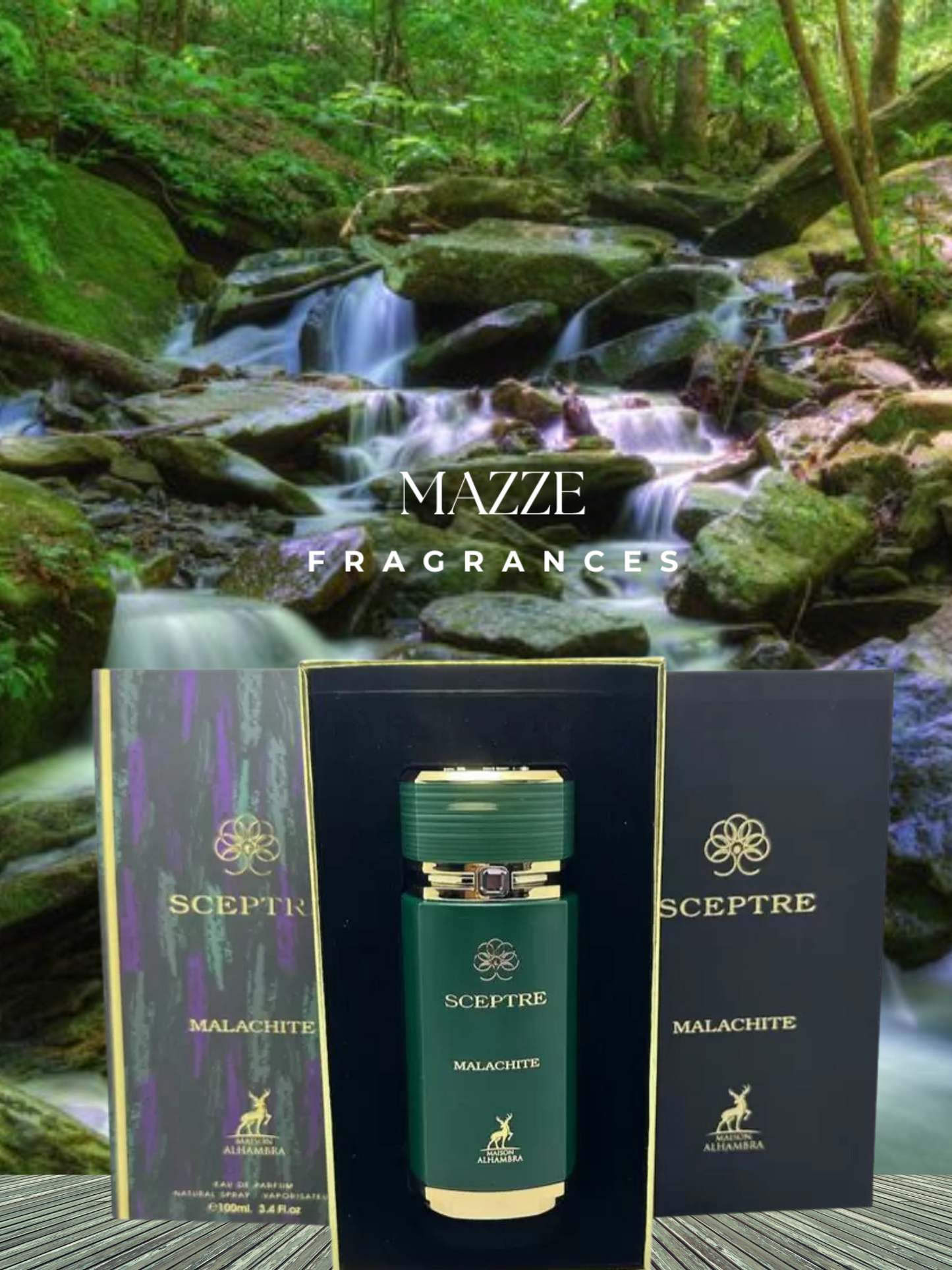Sceptre Malachite (Inspired by Bvlgari - Le Gemme Kobraa) Eau De Parfum By Maison Alhambra 100ml 3.4 oz
