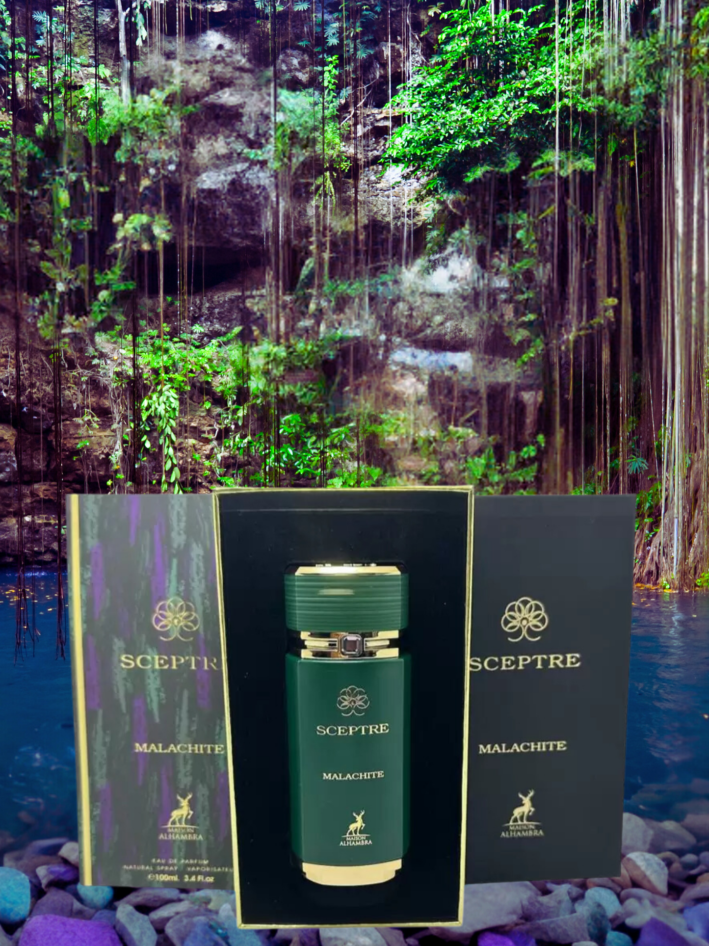 Sceptre Malachite (Inspired by Bvlgari - Le Gemme Kobraa) Eau De Parfum By Maison Alhambra 100ml 3.4 oz