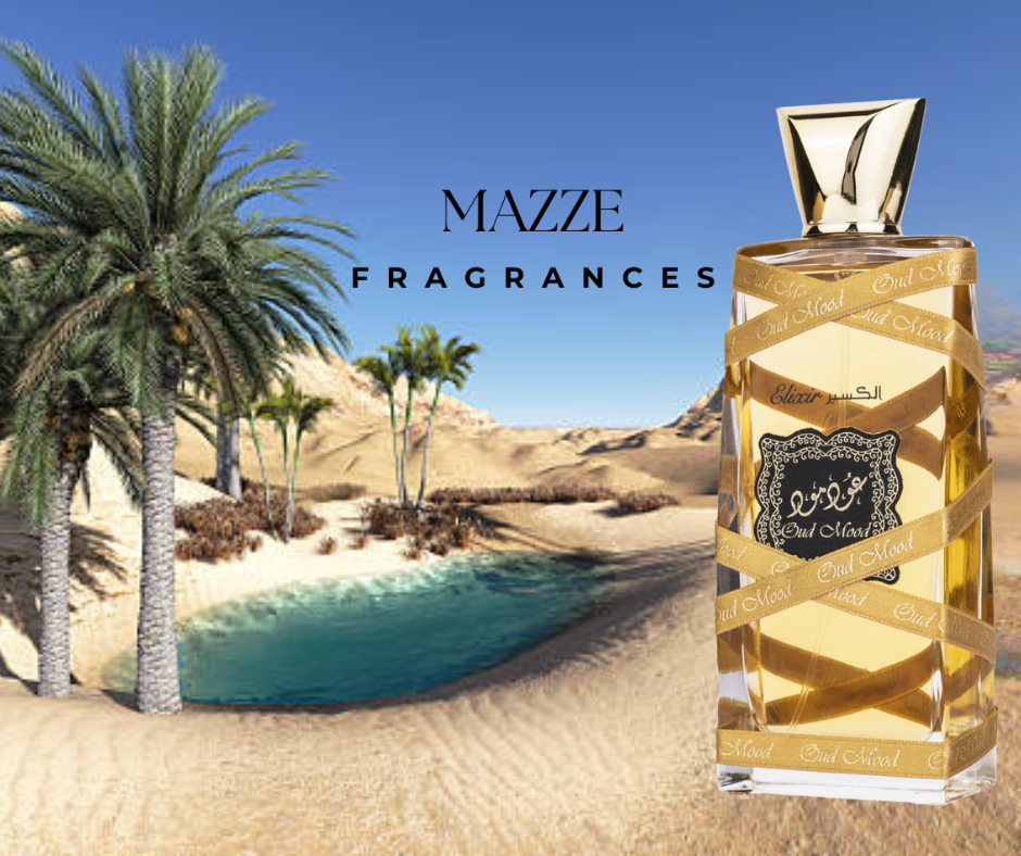 Oud Mood Elixir Eau De Parfum By Lattafa 100 ml 3.4 oz