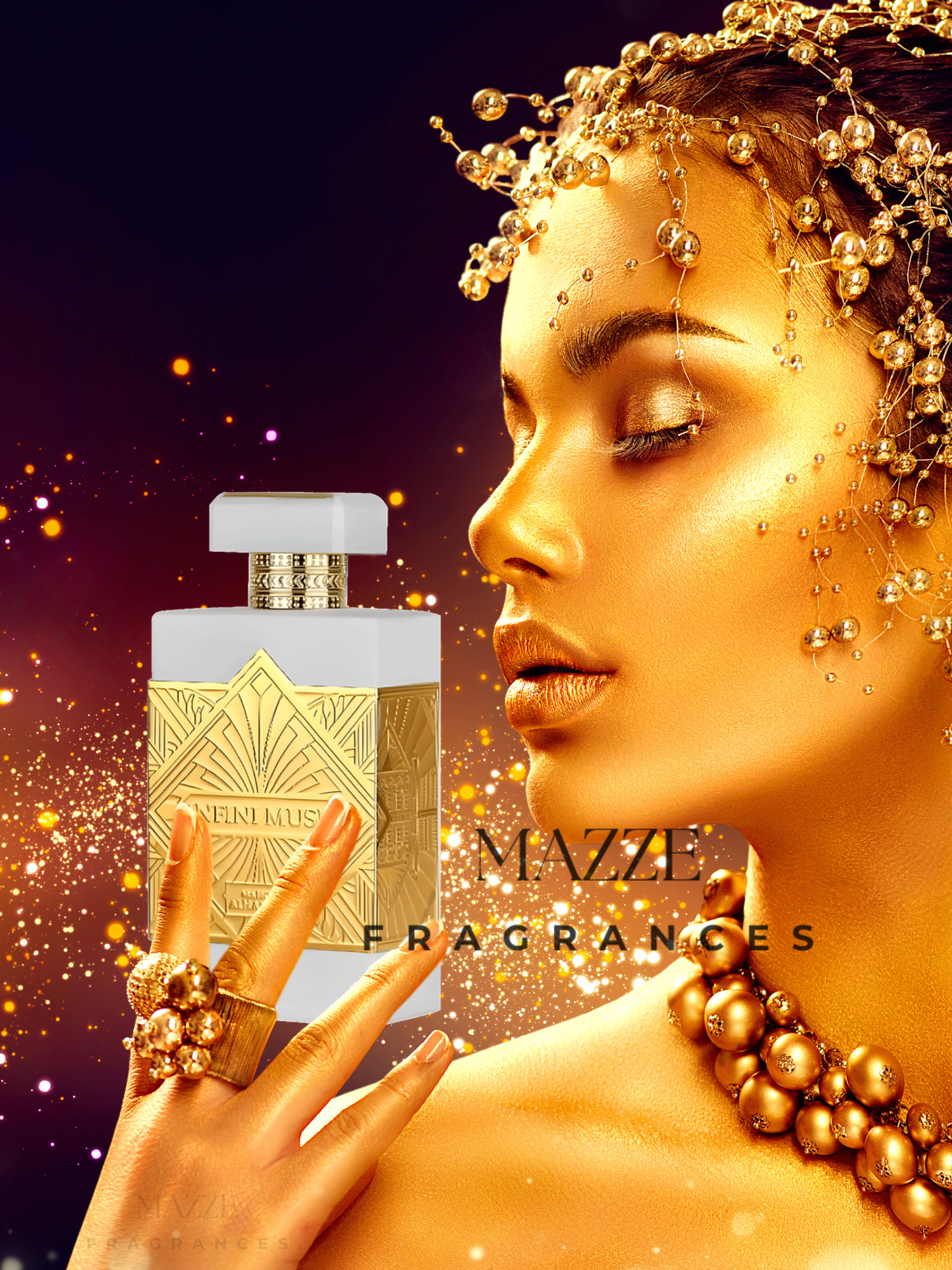 Infini Musk By Maison Alhambra 100 ml 3.4 oz Eau De Parfum (Inspired by Musk Therapy Initio)