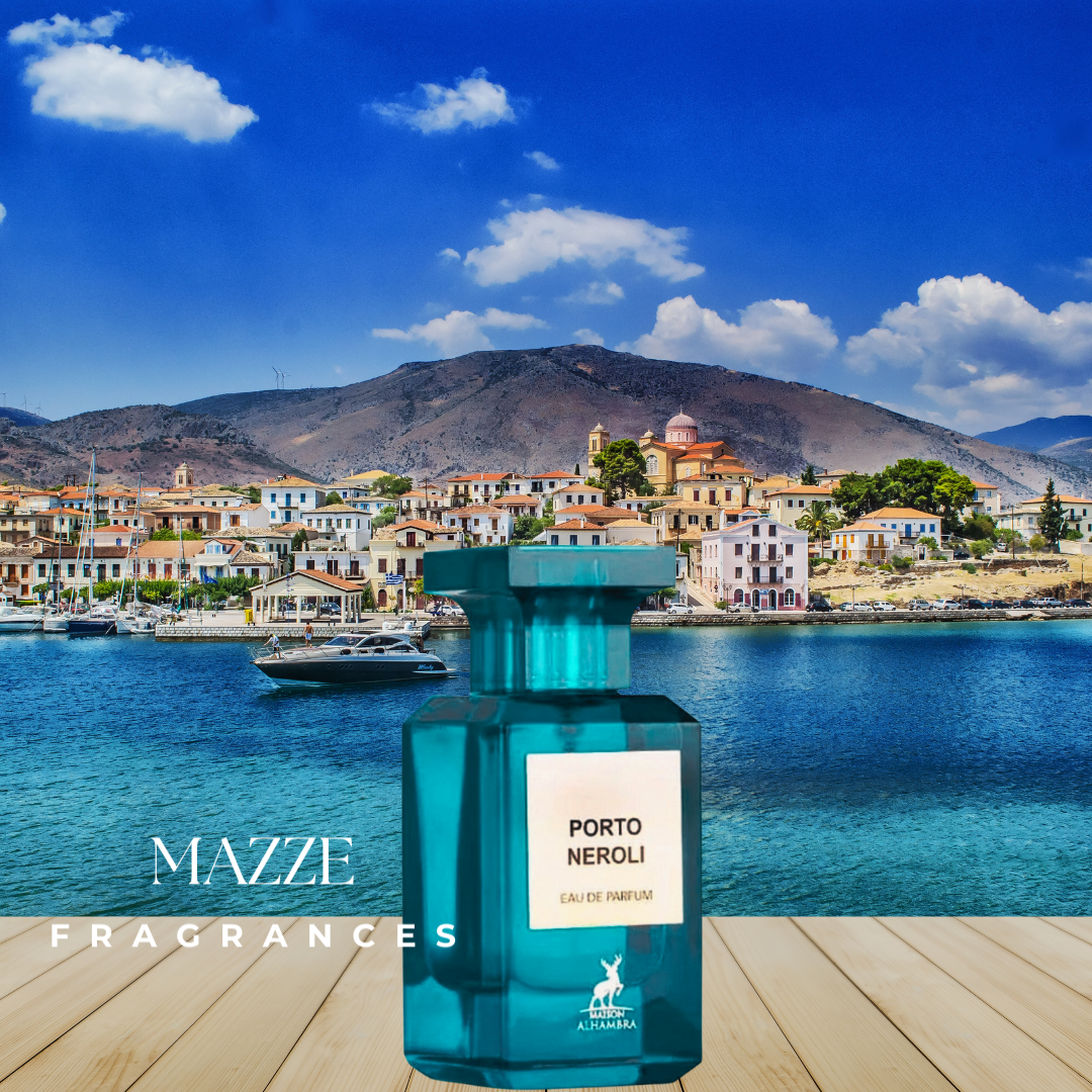 Porto Neroli By Maison Alhambra Eau De Parfum 2.7 oz 80 ml (Inspired by Neroli Portofino by Tom Ford)
