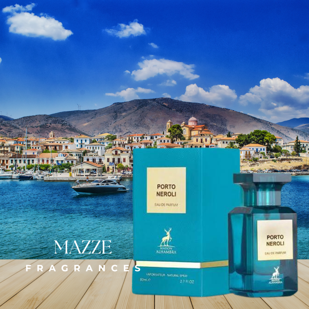 Porto Neroli By Maison Alhambra Eau De Parfum 2.7 oz 80 ml (Inspired by Neroli Portofino by Tom Ford)