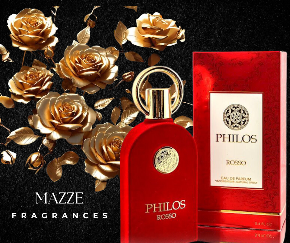 Philos Rosso Eau De Parfum By Maison Alhambra 100 ml 3.4 oz (Inspired by Baccarat Rouge 540)