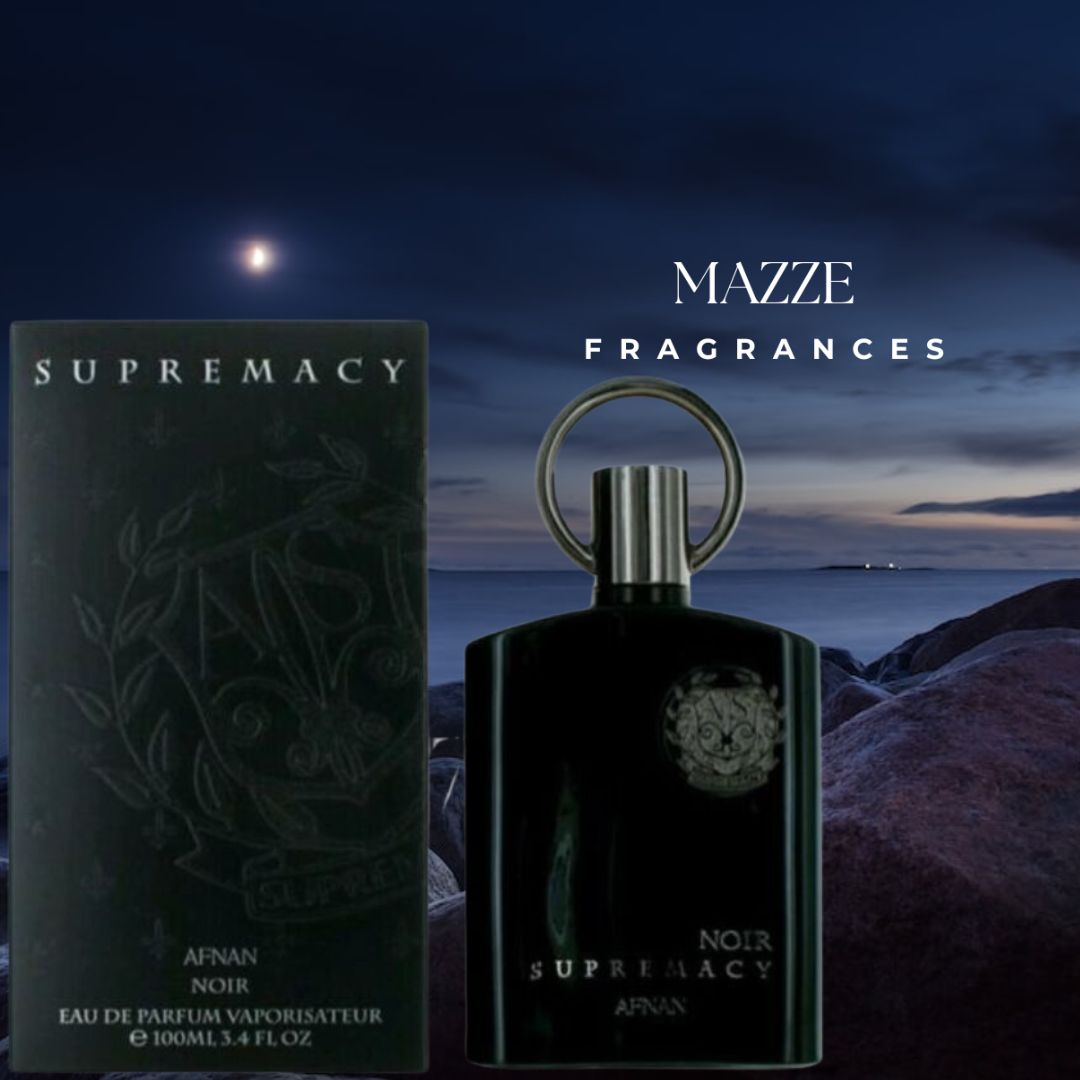 Afnan Supremacy Noir 100 ml 3.4 oz Eau De Parfum (Inspired By Bottega Veneta Pour Homme Extreme)