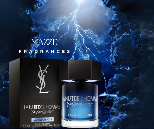 La Nuit De L’Homme Eau Electrique by Yves Saint Laurent 3.3 oz 100 ml Eau de Toilette # DISCONTINUED #