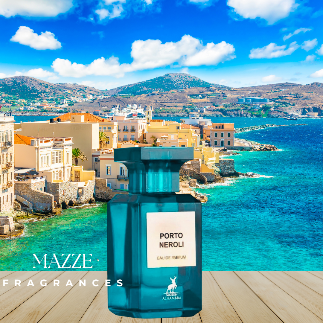 Porto Neroli By Maison Alhambra Eau De Parfum 2.7 oz 80 ml (Inspired by Neroli Portofino by Tom Ford)