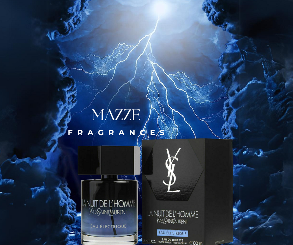 La Nuit De L’Homme Eau Electrique by Yves Saint Laurent 3.3 oz 100 ml Eau de Toilette # DISCONTINUED #