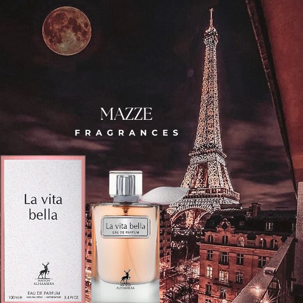 La Vita Bella Eau De Parfum By Maison Alhambra 100 ml 3.4 oz (Inspired by Lancome La Vie Est Belle )