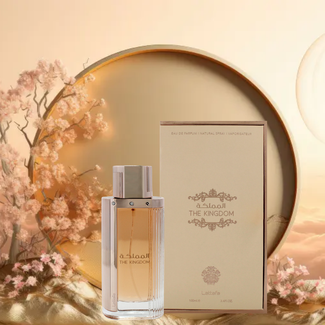 The Kingdom Eau De Parfum By Lattafa 100 ml 3.4 oz (Inspired By The Wedding Silk Santal | 36 Kayali Fragrances)