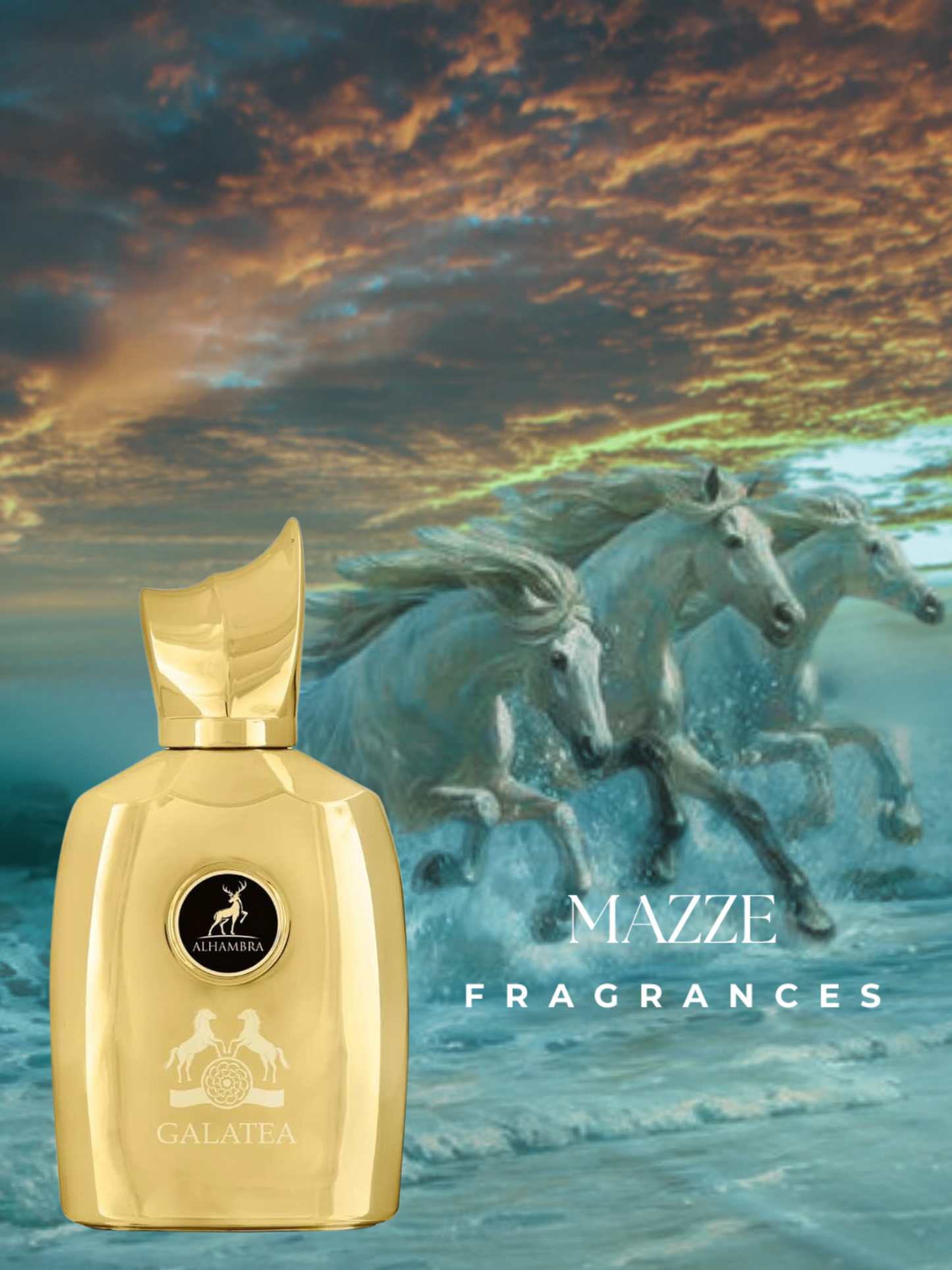 Galatea By Maison Alhambra Eau De Parfum 3.4 oz 100 ml (Inspired by Godolphin Parfums De Marly)