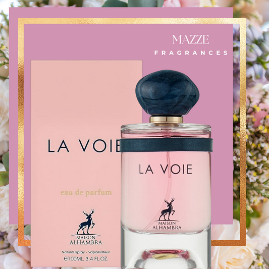 La Voie By Maison Alhambra Eau De Parfum 100 ml 3.4 oz (Inspired By My Way Giorgio Armani)