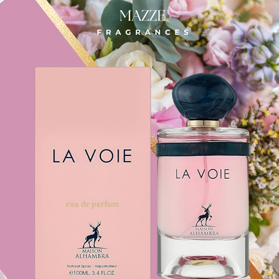 La Voie By Maison Alhambra Eau De Parfum 100 ml 3.4 oz (Inspired By My Way Giorgio Armani)