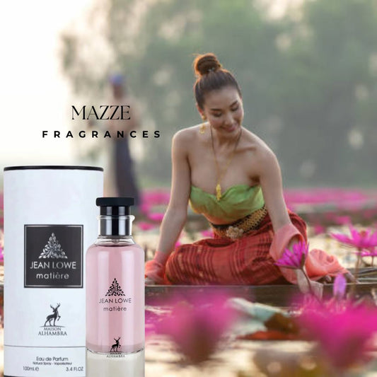 Jean Lowe Matiere By Maison Alhambra 100 ml 3.4 oz Eau De Parfum (Inspired by Matiere Noire Louis Vuitton)