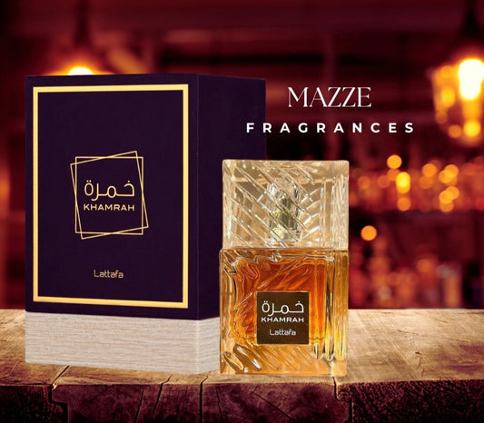 Khamrah By Lattafa Eau De Parfum 100 ml 3.4 oz Niche (Inspired by Angels Share Kilian)