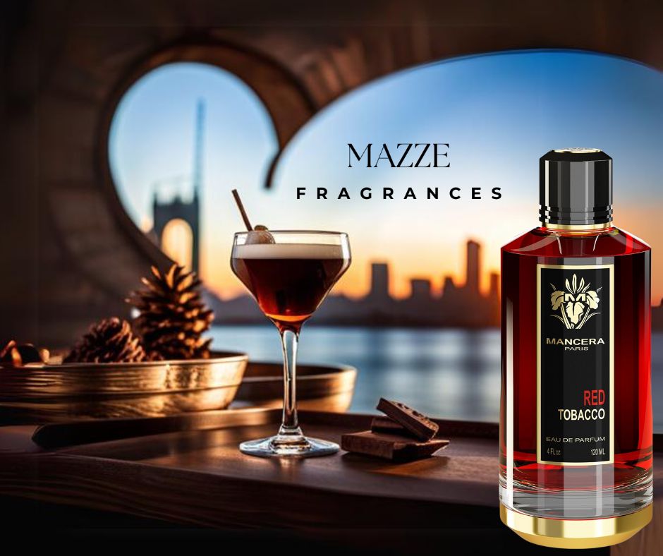 Mancera Red Tobacco Eau de Parfum 120 ml 4 oz (MAGNETIC CAP)