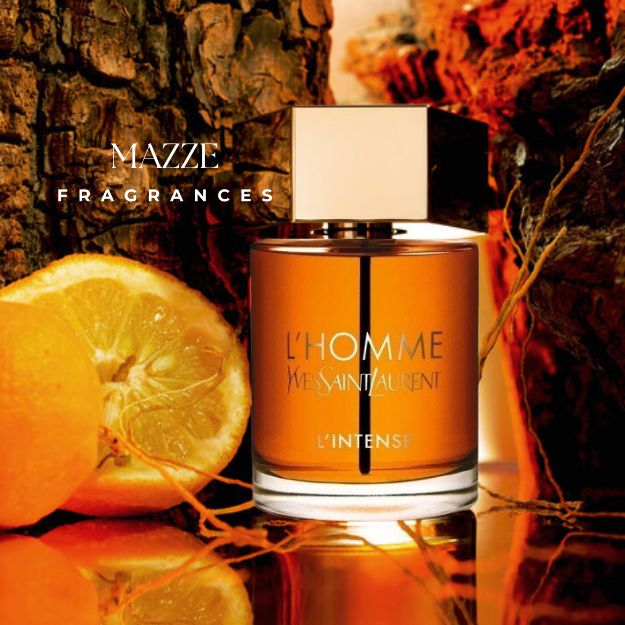 L'HOMME L'INTENSE by Yves Saint Laurent Eau De Parfum 100 ml 3.3oz * VINTAGE * 2016 38N100