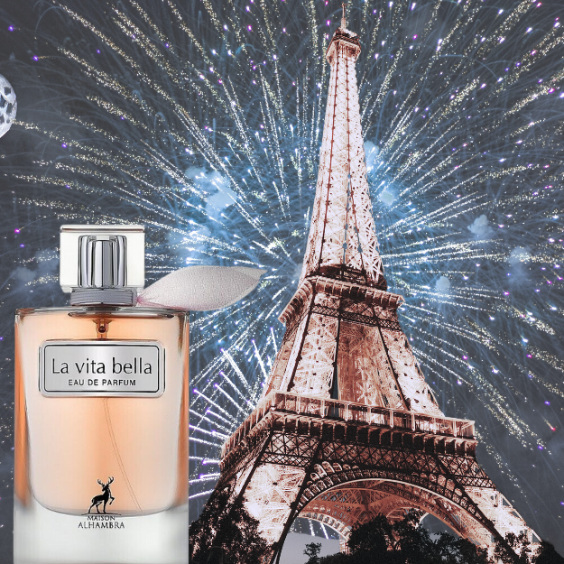 La Vita Bella Eau De Parfum By Maison Alhambra 100 ml 3.4 oz (Inspired by Lancome La Vie Est Belle )