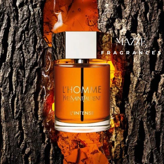 L'HOMME L'INTENSE by Yves Saint Laurent Eau De Parfum 100 ml 3.3oz * VINTAGE * 2016 38N100