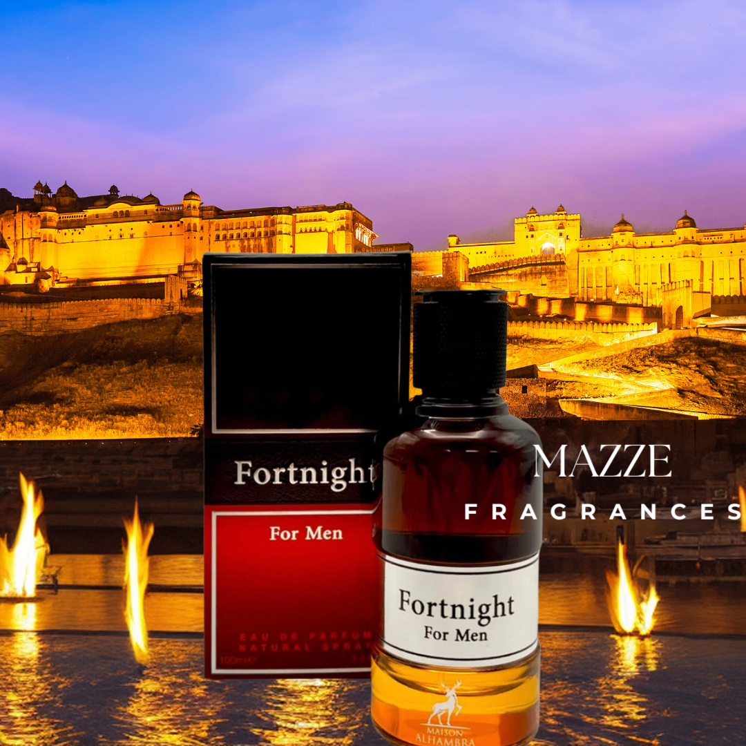 Fortnight For Men By Maison Alhambra 100 ml 3.4 oz Eau De Parfum (Inspired by Fahrenheit EDT)