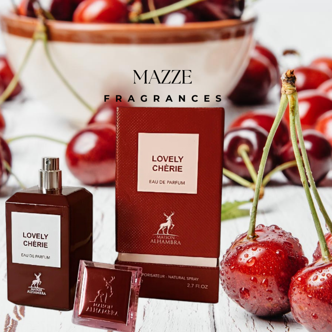 Lovely Cherie Eau De Parfum by Maison Alhambra 2.7 oz 80 ml (Inspired by Tom Ford Lost Cherry)