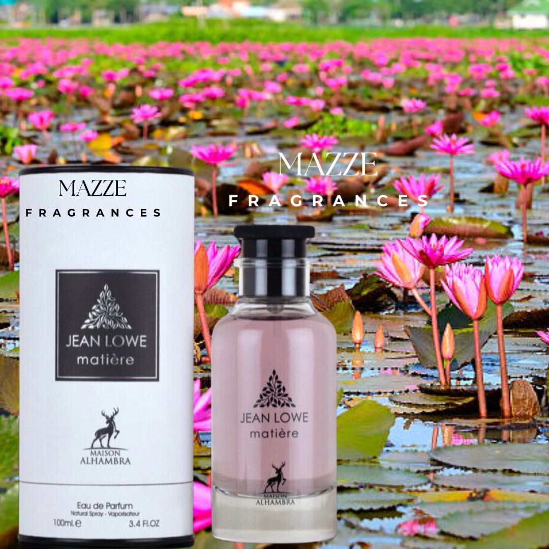 Jean Lowe Matiere By Maison Alhambra 100 ml 3.4 oz Eau De Parfum (Inspired by Matiere Noire Louis Vuitton)