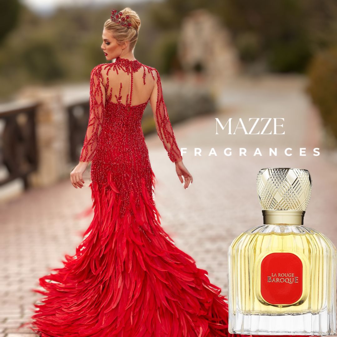 La Rouge Baroque by Maison Alhambra 100 ml 3.4 oz Eau De Parfum (Inspired by Baccarat Rouge)