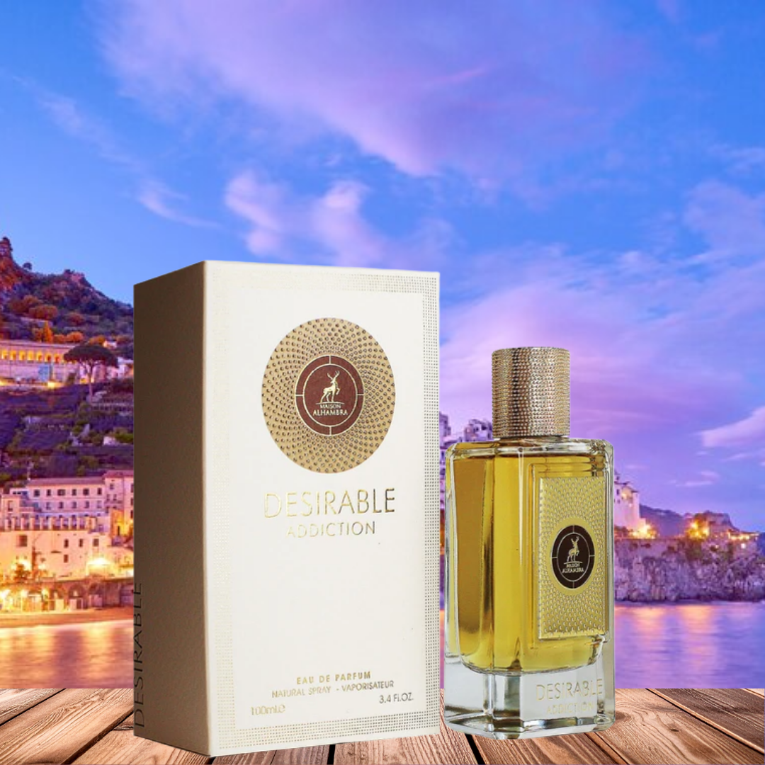 DESIRABLE ADDICTION EAU DE PARFUM 100 ml 3.4 oz By Maison Alhambra (Inspired by Dolce & Gabbana Devotion)