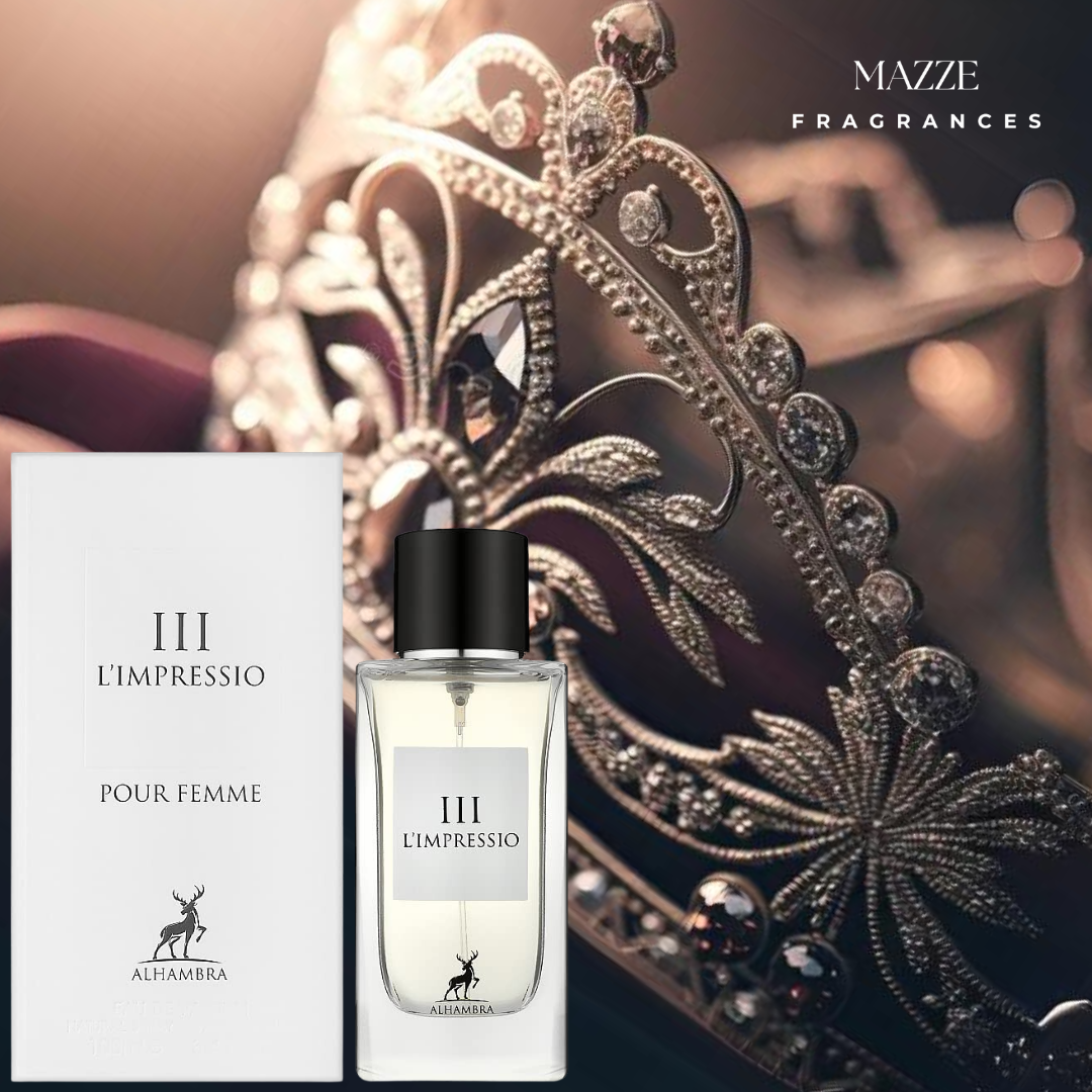 L'Impressio Pour Femme By Maison Alhambra 100 ml 3.4 oz Eau de Parfum (Inspired by L'Imperatrice 3 by Dolce & Gabbana)