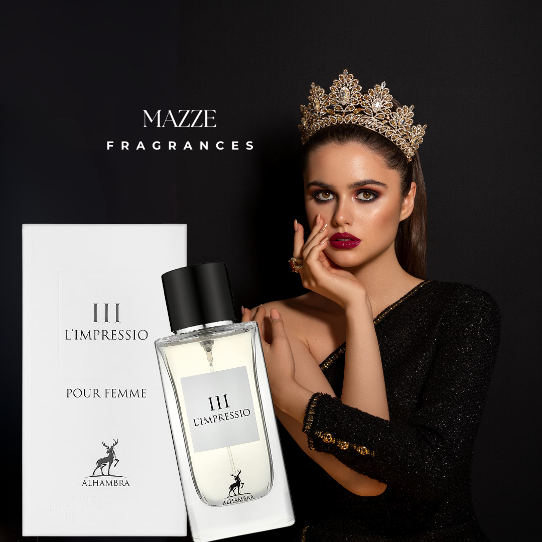 L'Impressio Pour Femme By Maison Alhambra 100 ml 3.4 oz Eau de Parfum (Inspired by L'Imperatrice 3 by Dolce & Gabbana)