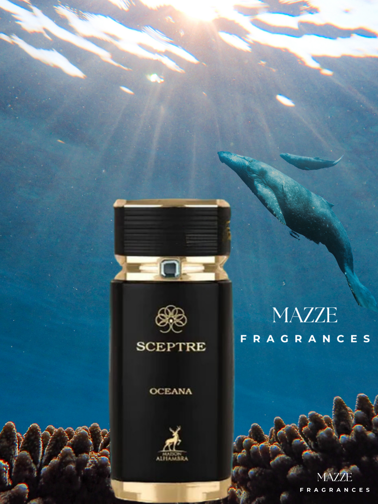 Sceptre Oceana (Inspired by Bvlgari - Le Gemme Orom) Eau De Parfum By Maison Alhambra 100 ml 3.4 oz