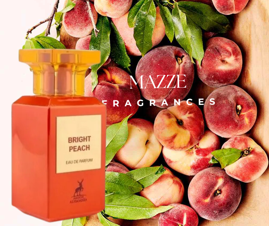 Bright Peach Eau De Parfum By Maison Alhambra 80 ml 2.7 oz (Inspired By Bitter Peach By Tom Ford)