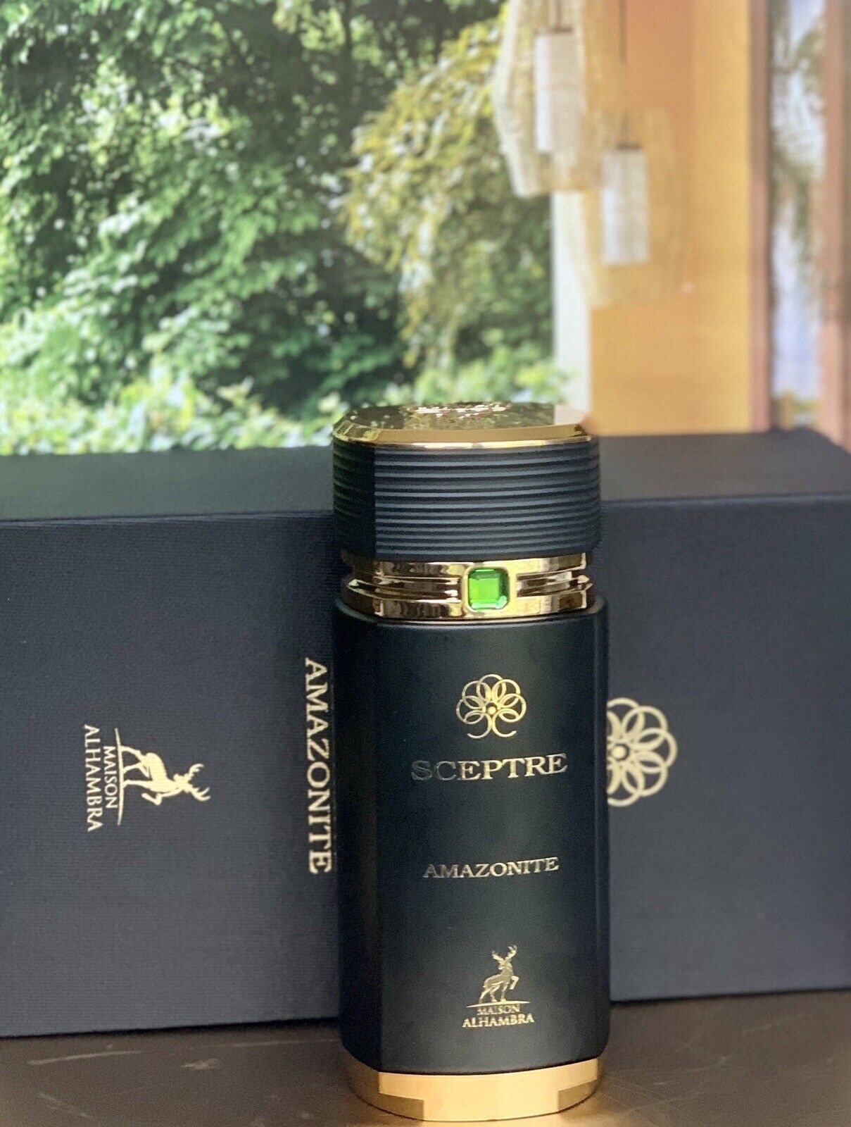Sceptre Amazonite by Maison Alhambra 100 ml 3.4 oz Eau De Parfum (Inspired by Bvlgari Le Gemme Falkar)