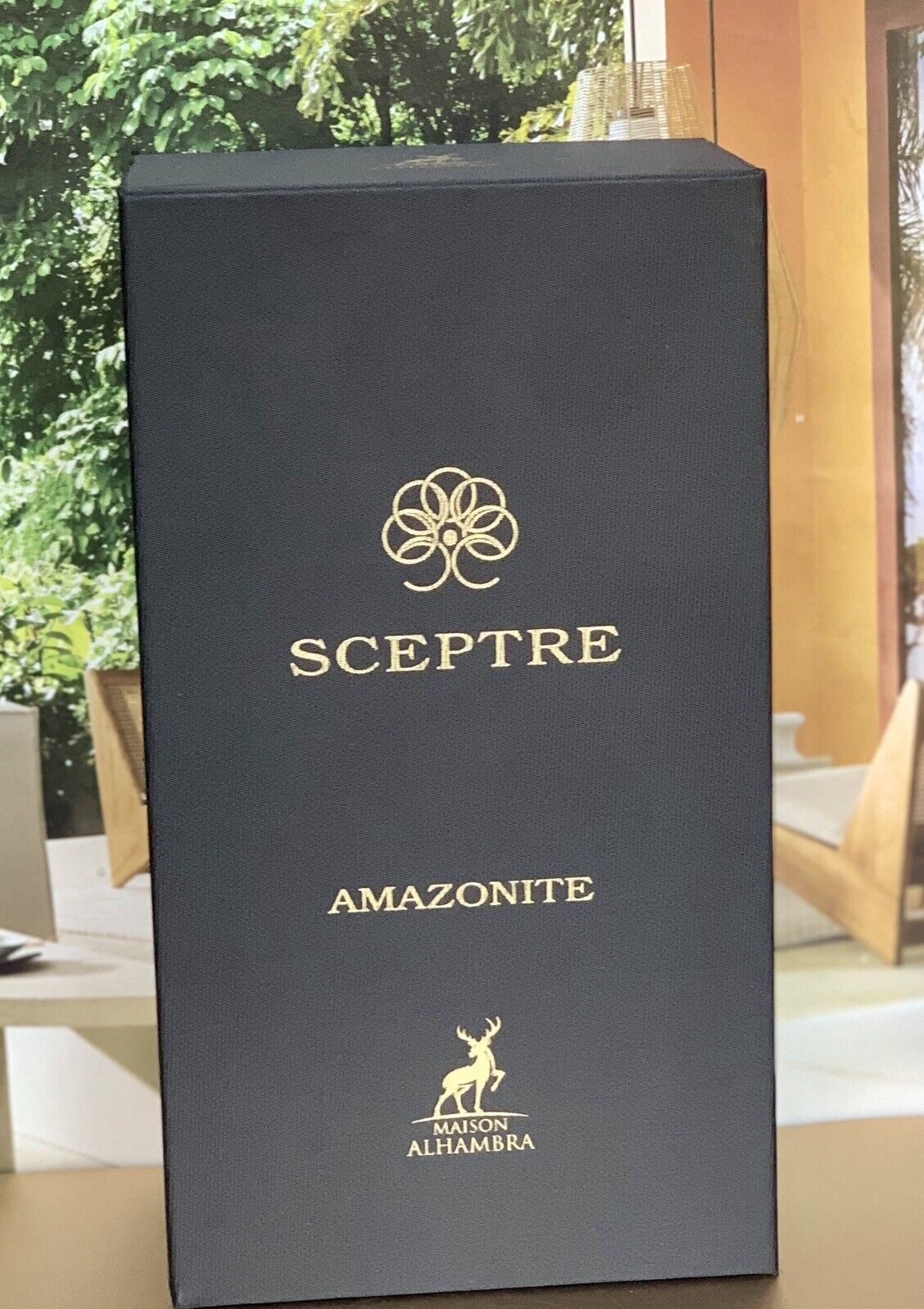 Sceptre Amazonite by Maison Alhambra 100 ml 3.4 oz Eau De Parfum (Inspired by Bvlgari Le Gemme Falkar)