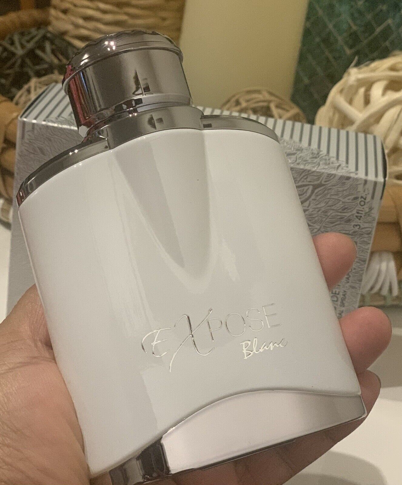 Expose Blanc by Maison Alhambra 100 ml 3.4 oz Eau De Parfum (Inspired by Legend Spirit Mont Blanc)