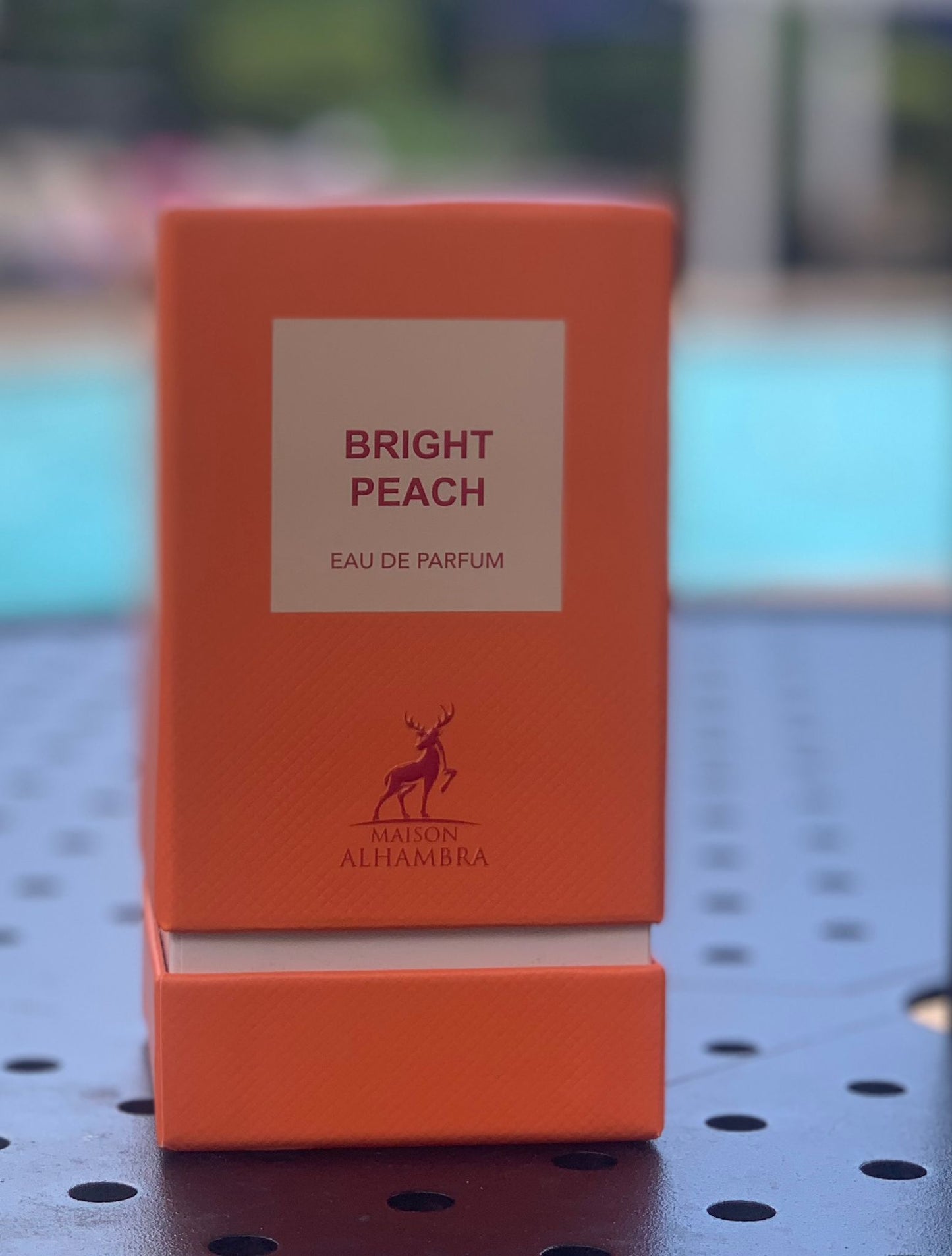 Bright Peach Eau De Parfum By Maison Alhambra 80 ml 2.7 oz (Inspired By Bitter Peach By Tom Ford)