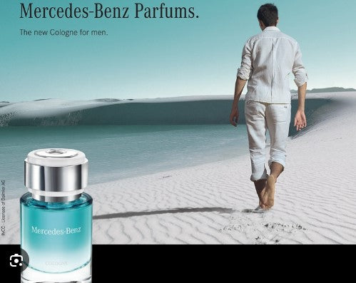 Mercedes Benz COLOGNE For Men Eau De Toilette 120 ml 4 oz (DISCONTINUED)