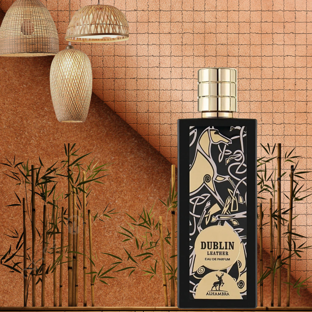 Dublin Leather by Maison Alhambra 2.7 oz 80 ml Eau De Parfum (Inspired by Memo Irish Leather)