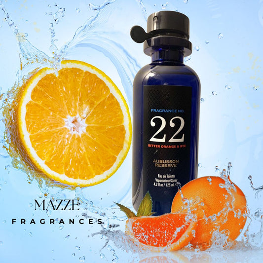 AUBUSSON RESERVE FRAGRANCE NO.22 BITTER ORANGE & RYE 125 ml 4.2 oz EDT