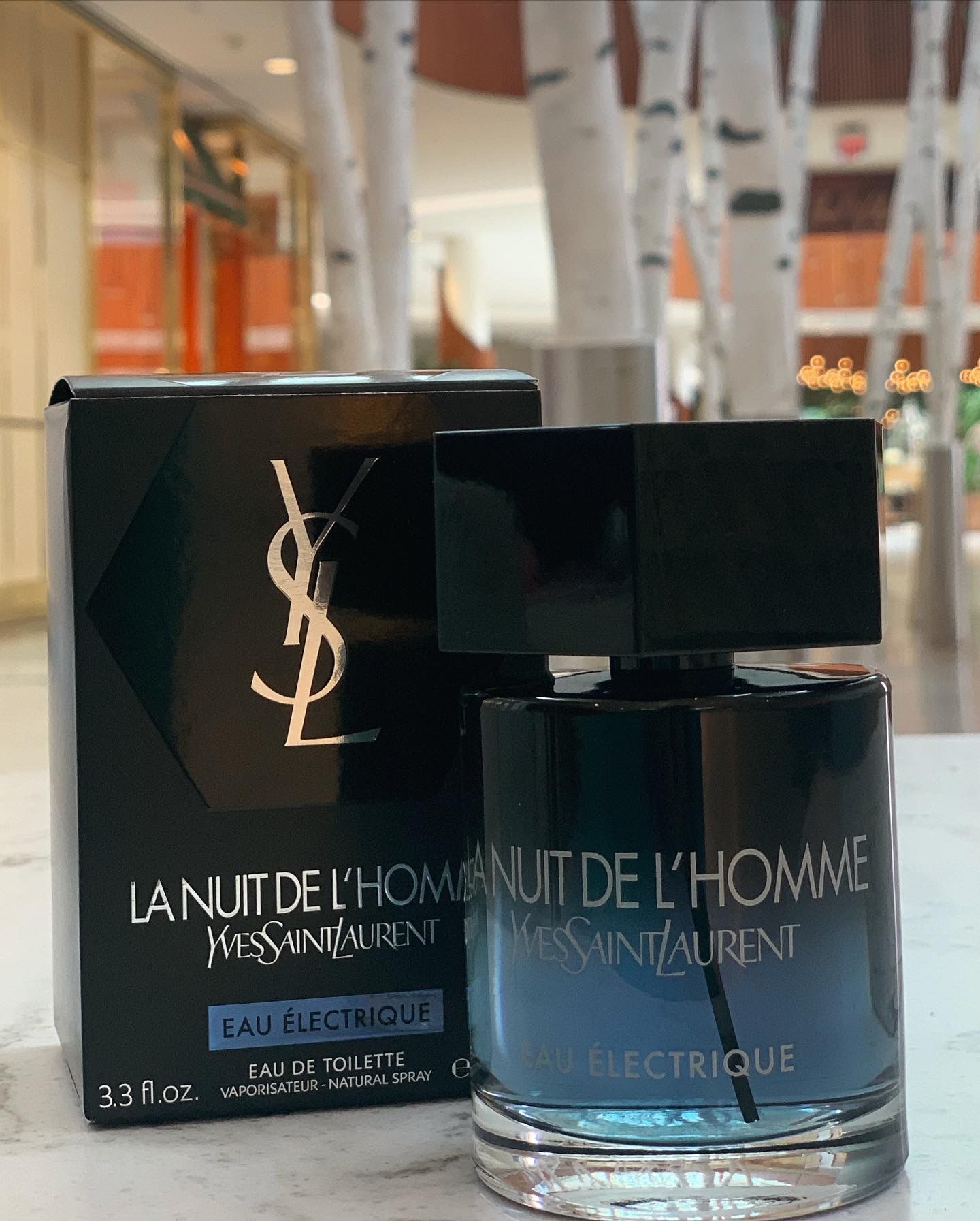 La Nuit De L’Homme Eau Electrique by Yves Saint Laurent 3.3 oz 100 ml Eau de Toilette # DISCONTINUED #