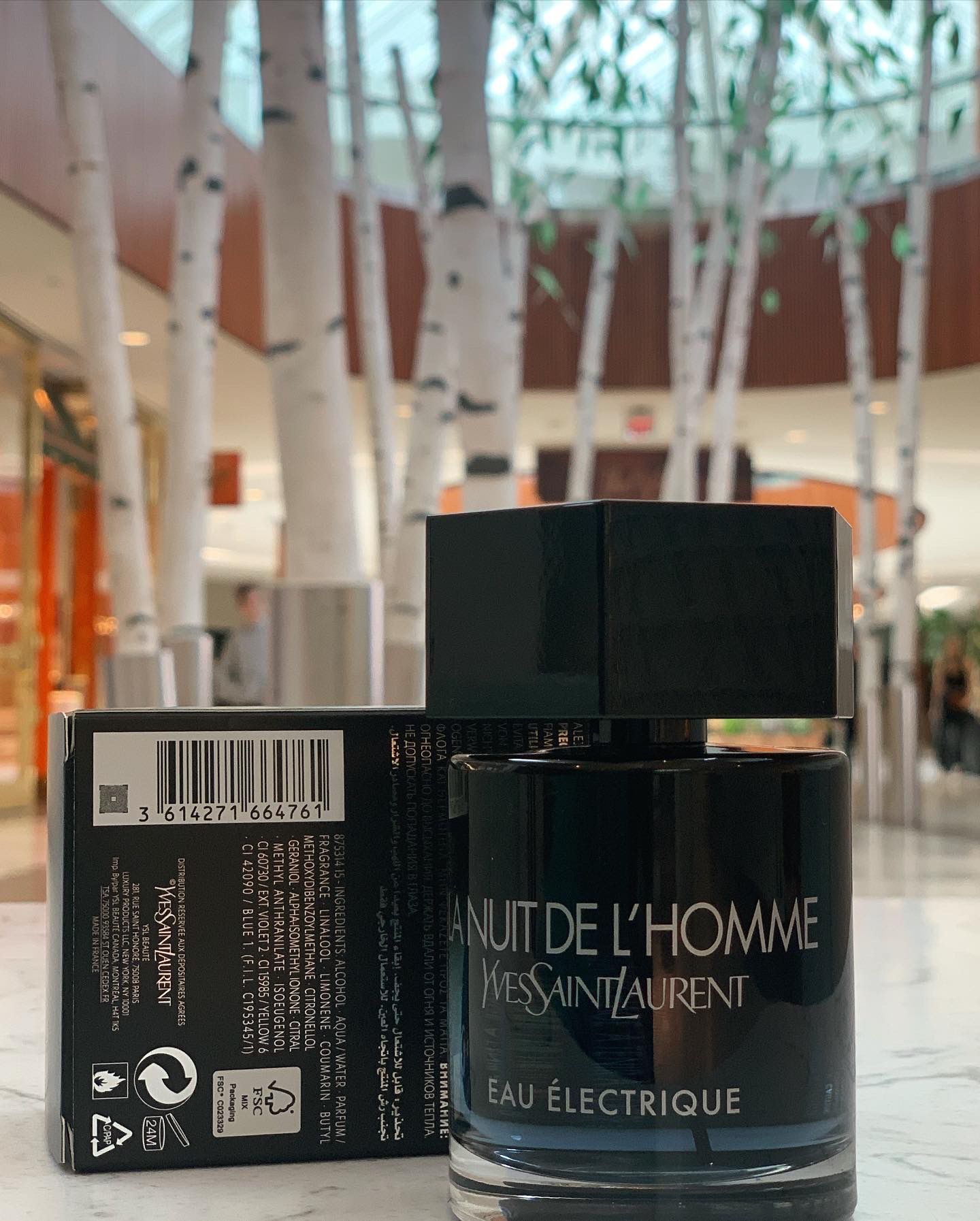 La Nuit De L’Homme Eau Electrique by Yves Saint Laurent 3.3 oz 100 ml Eau de Toilette # DISCONTINUED #