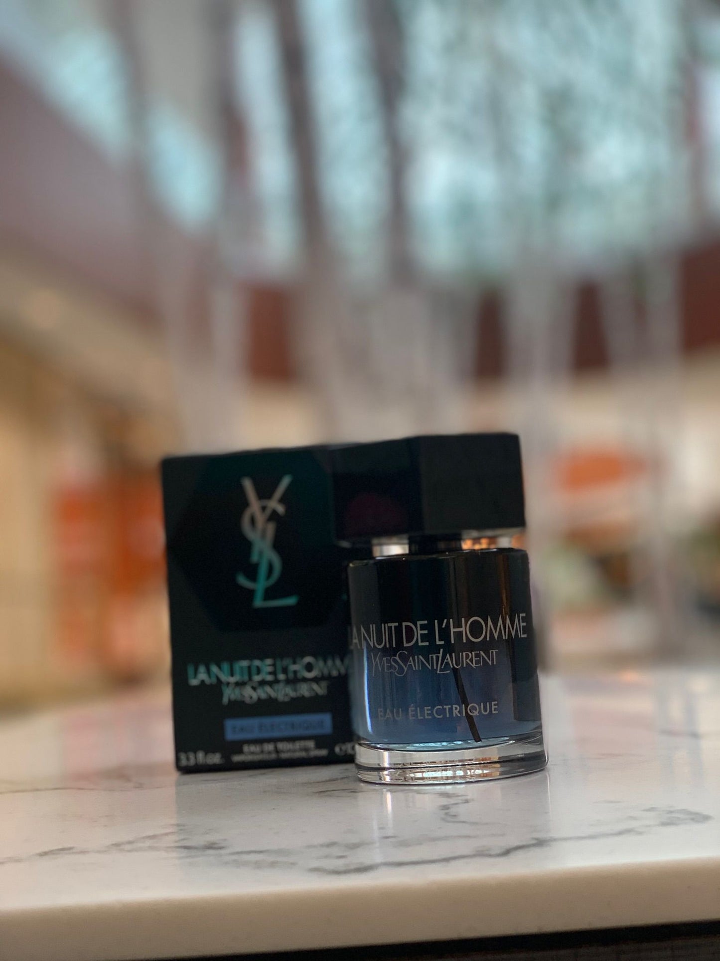 La Nuit De L’Homme Eau Electrique by Yves Saint Laurent 3.3 oz 100 ml Eau de Toilette # DISCONTINUED #