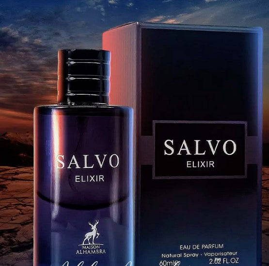 Salvo Elixir Eau De Parfum 60 ml 2.02 oz by Maison Alhambra