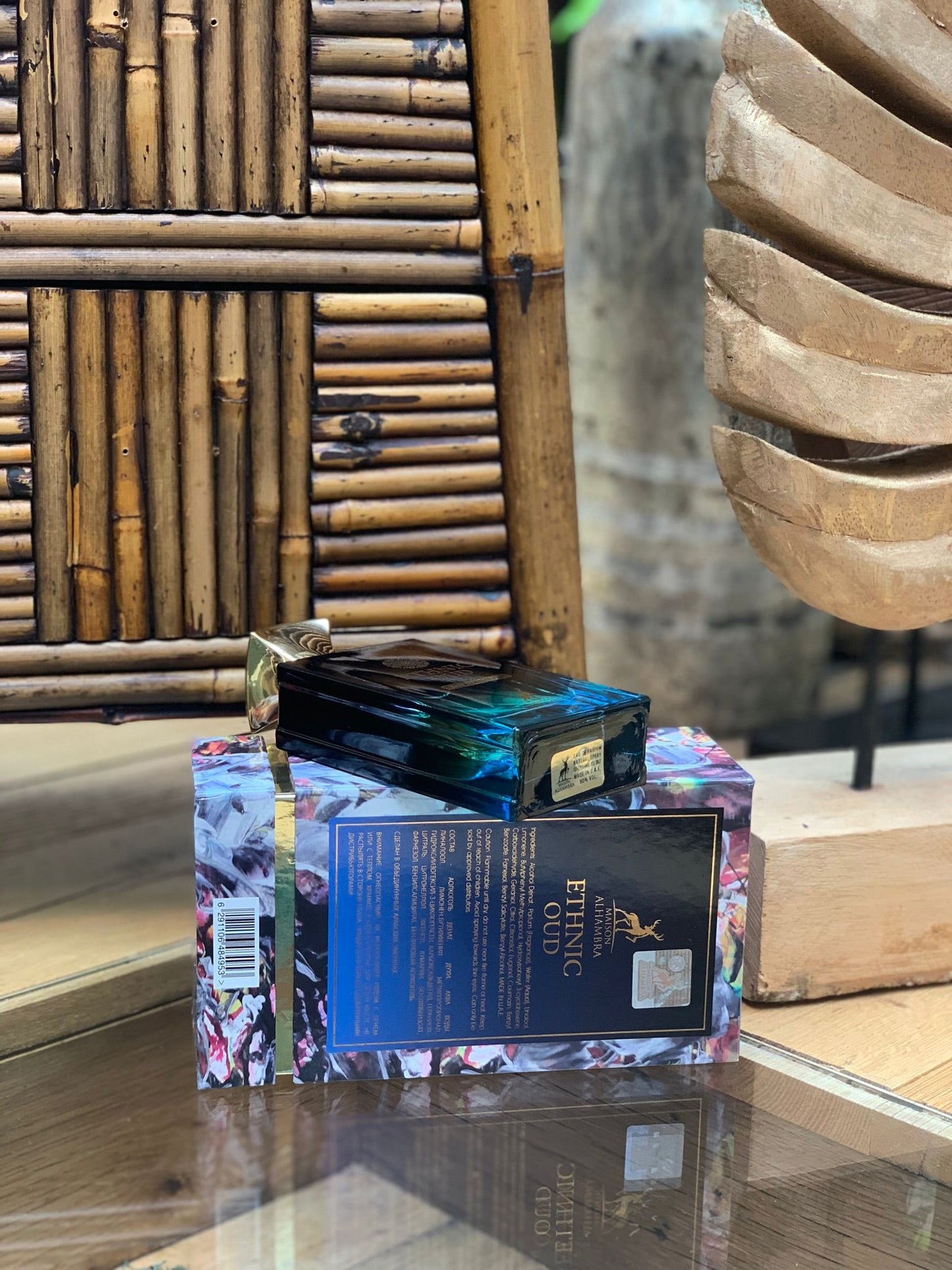 Ethnic Oud By Maison Alhambra 100 ml 3.4 oz Eau De Extrait (Inspired by Interlude Amouage)
