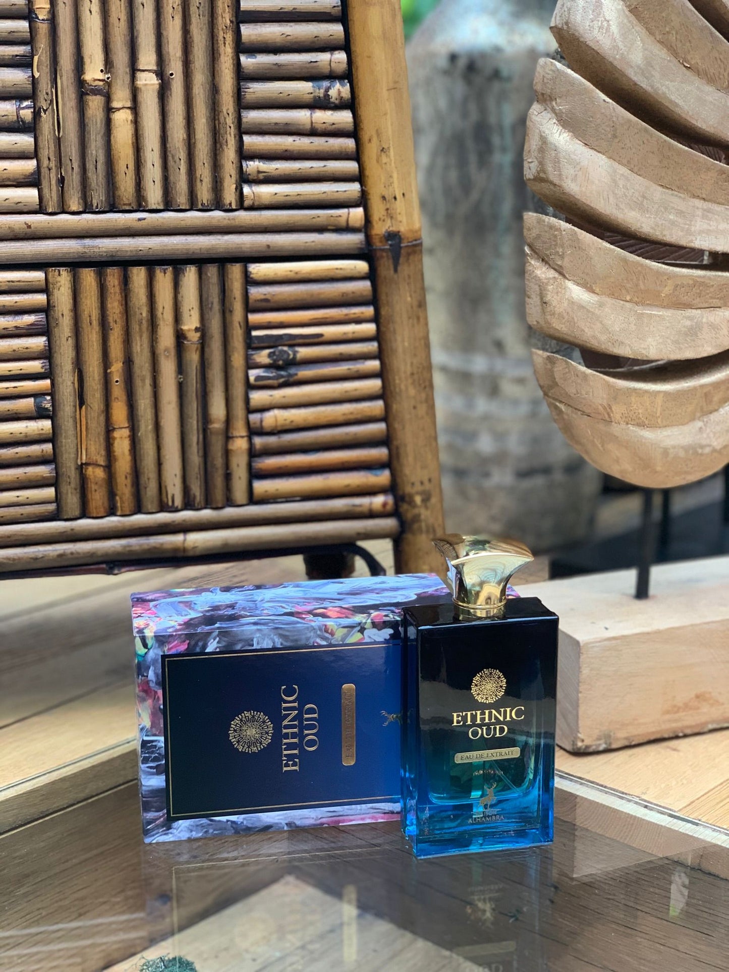 Ethnic Oud By Maison Alhambra 100 ml 3.4 oz Eau De Extrait (Inspired by Interlude Amouage)