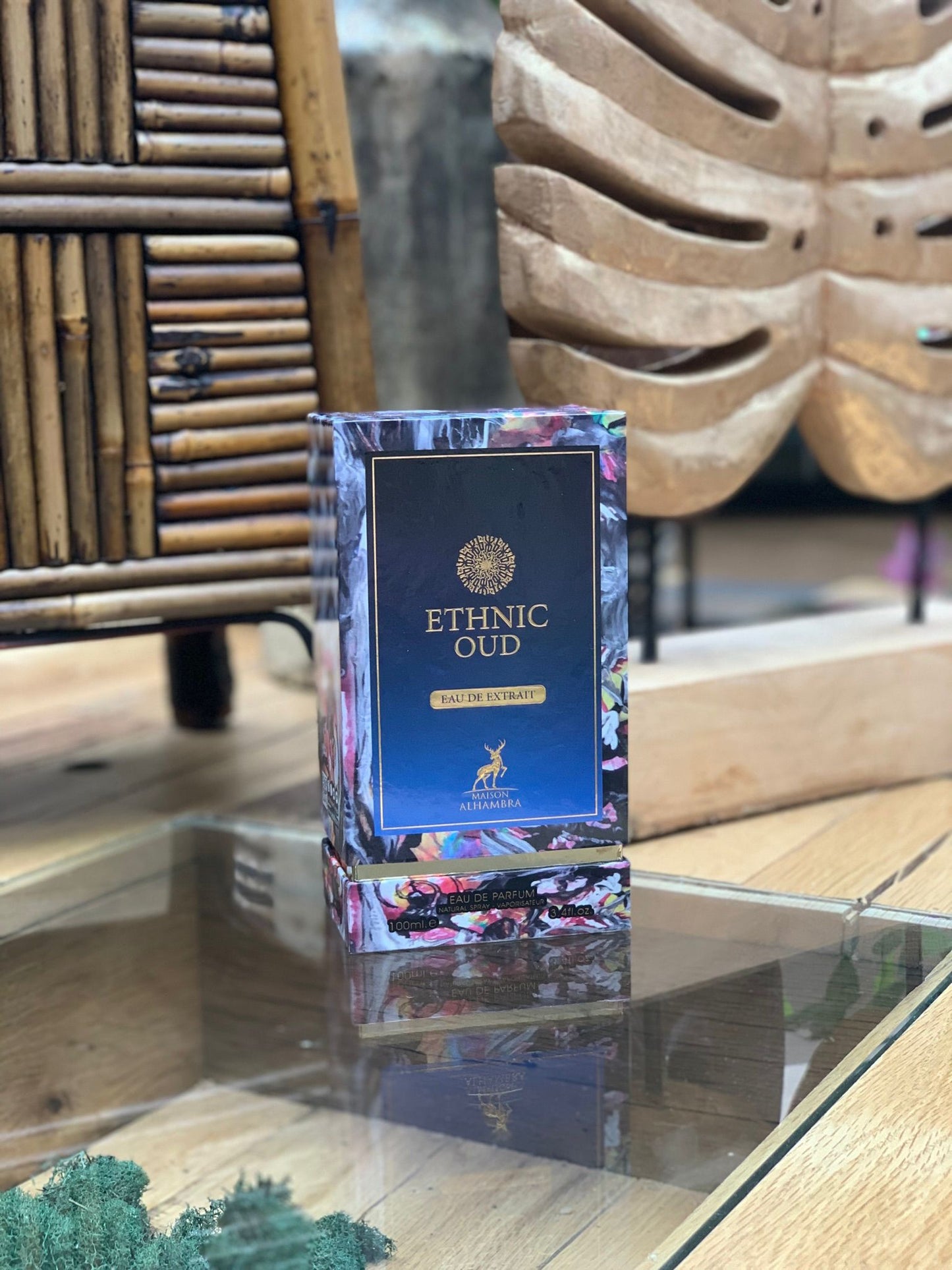 Ethnic Oud By Maison Alhambra 100 ml 3.4 oz Eau De Extrait (Inspired by Interlude Amouage)