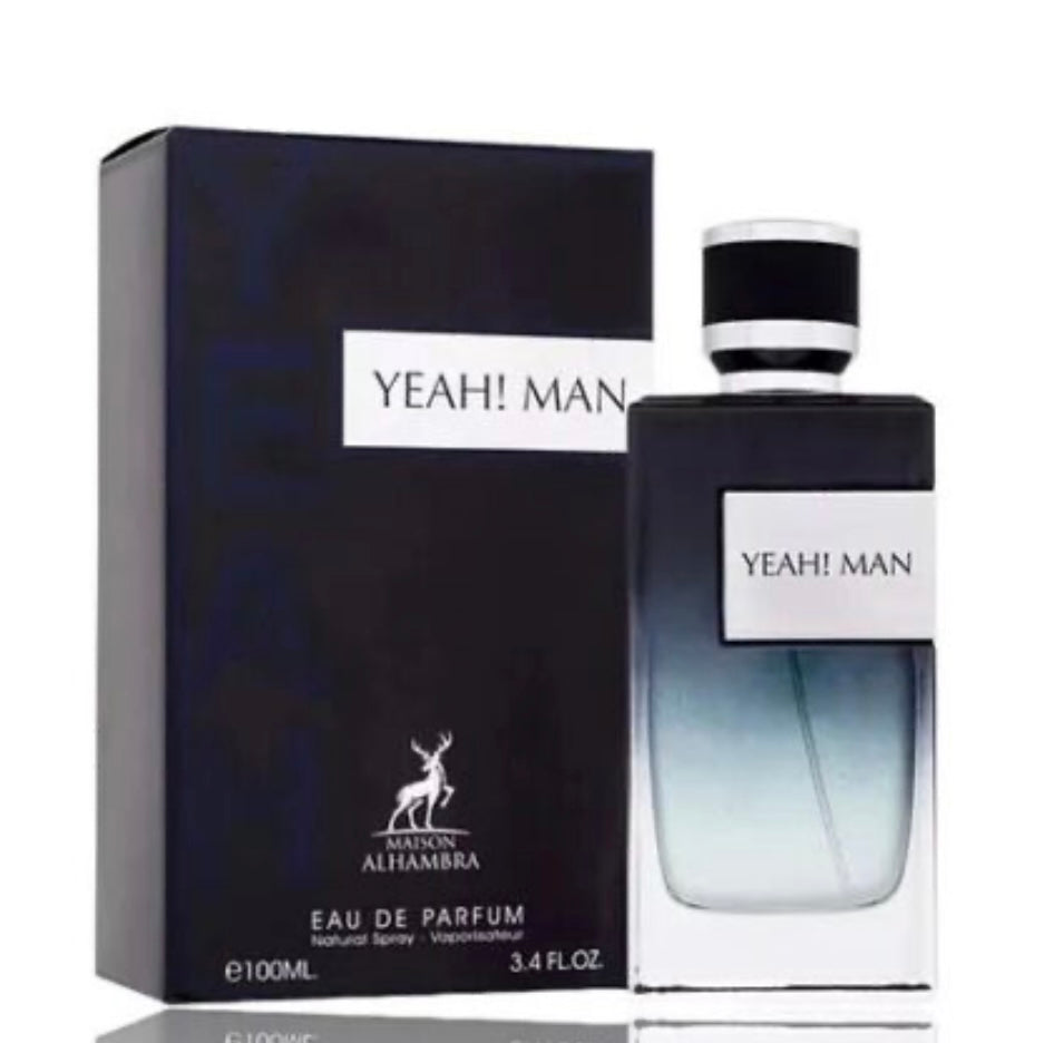 Yeah! Man By Maison Alhambra 3.4 oz 100 ml Eau De Parfum Inspired By Y Eau De Parfum YSL