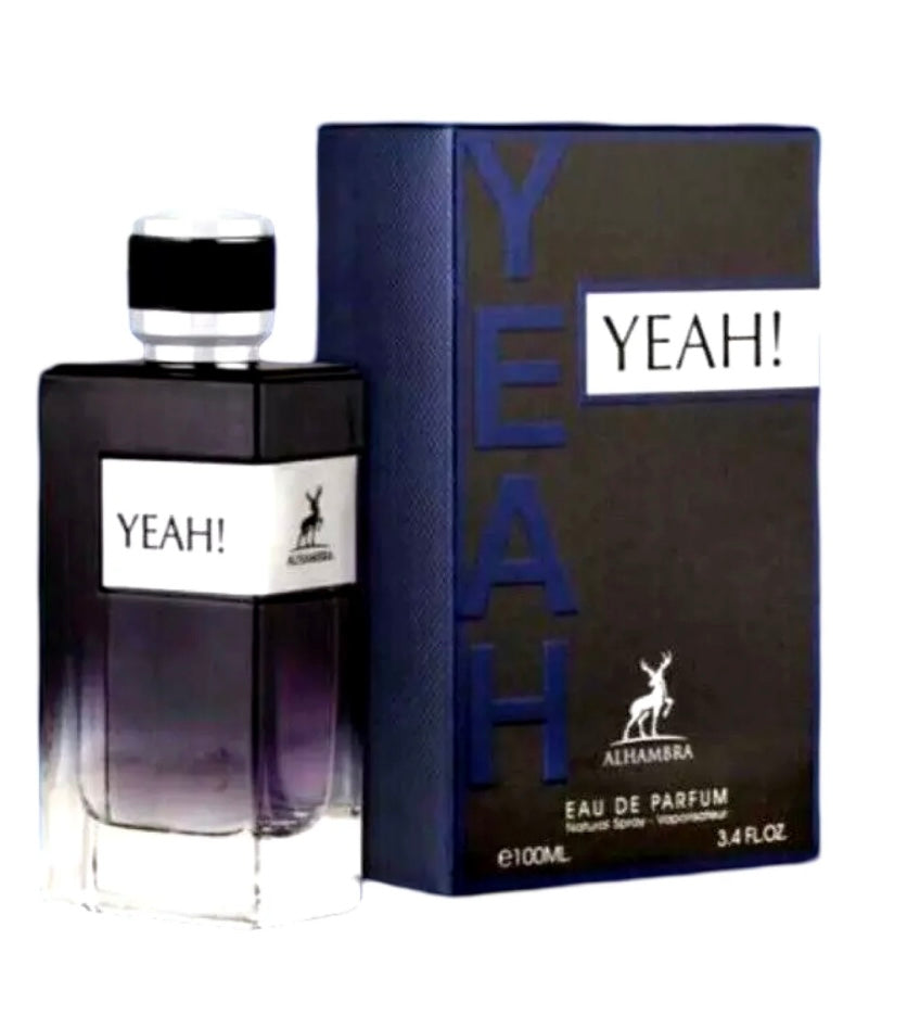 Yeah! Man By Maison Alhambra 3.4 oz 100 ml Eau De Parfum Inspired By Y Eau De Parfum YSL